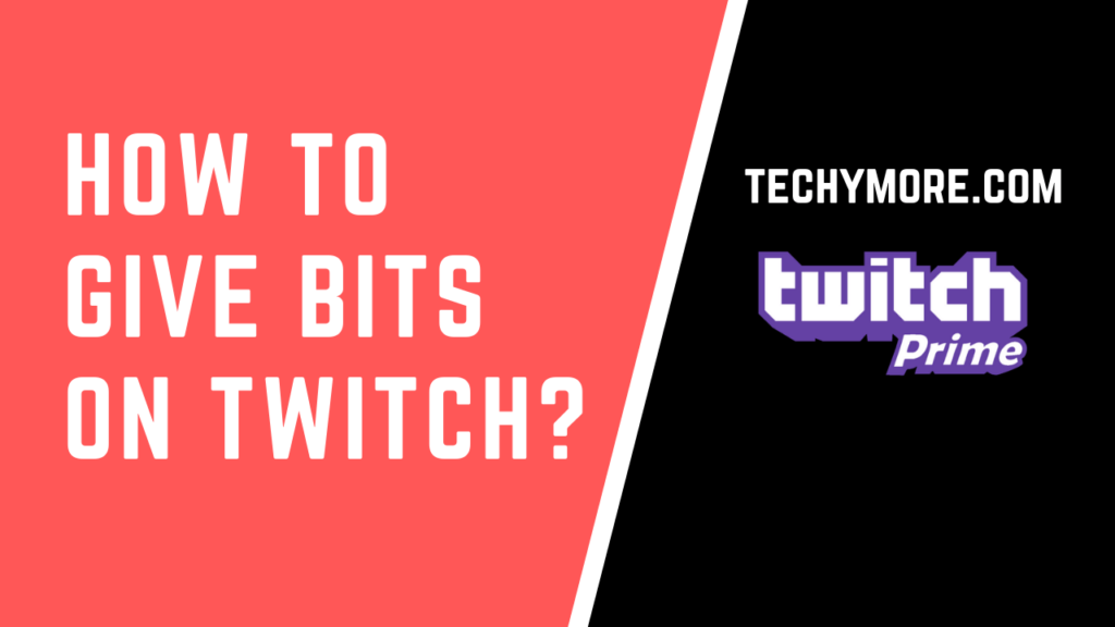 How to give bits on twitch