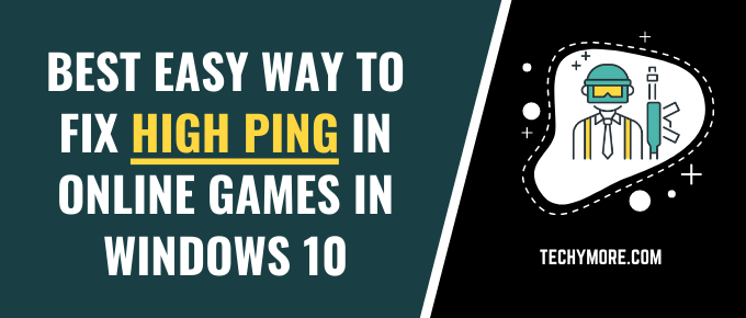 Fix High Ping In Online Games