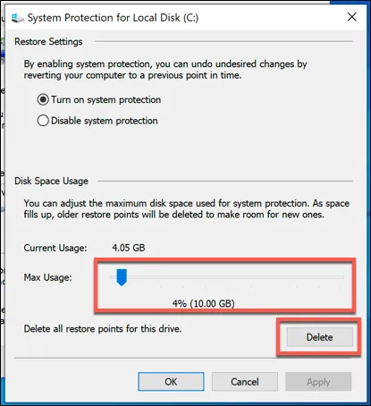 How To Delete Backup Files In Windows 10