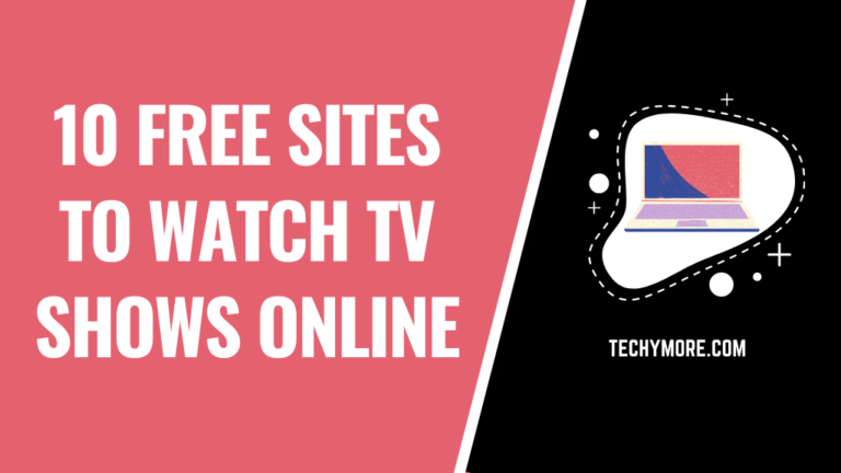 Sites to watch the series for free