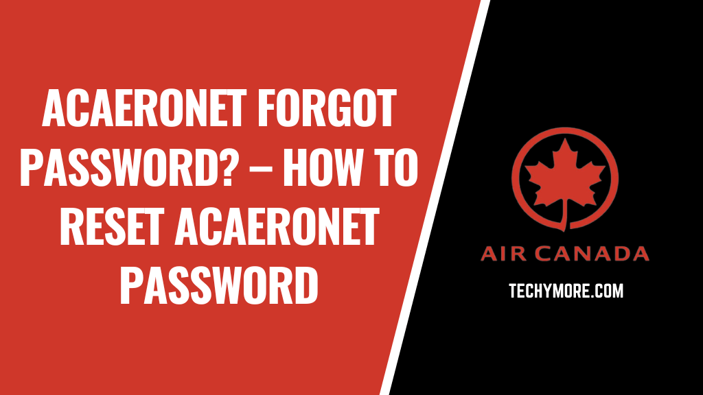 How to Reset Acaeronet Password